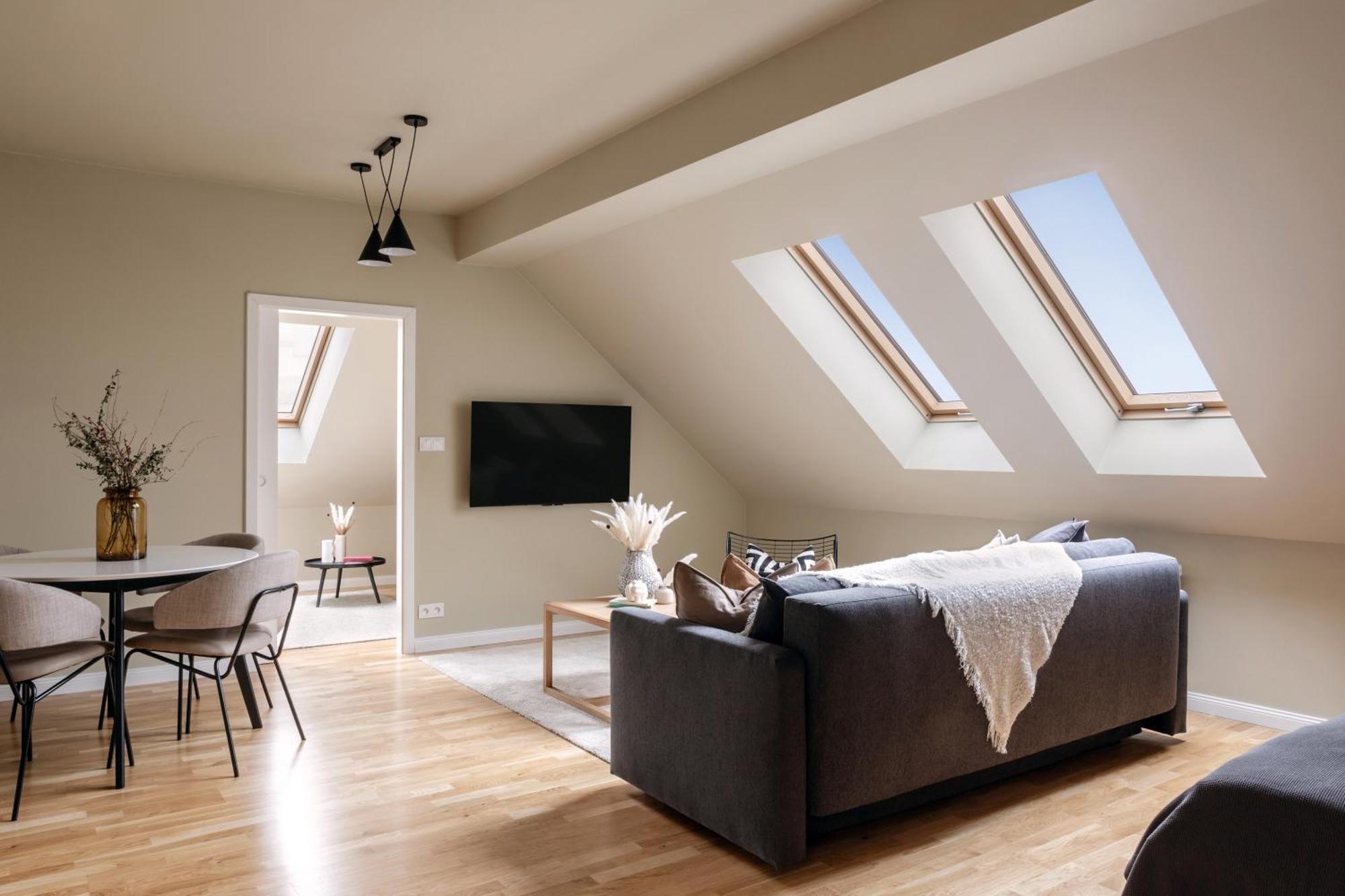Turnkey I Karlin Square Apartments Praga Exterior foto